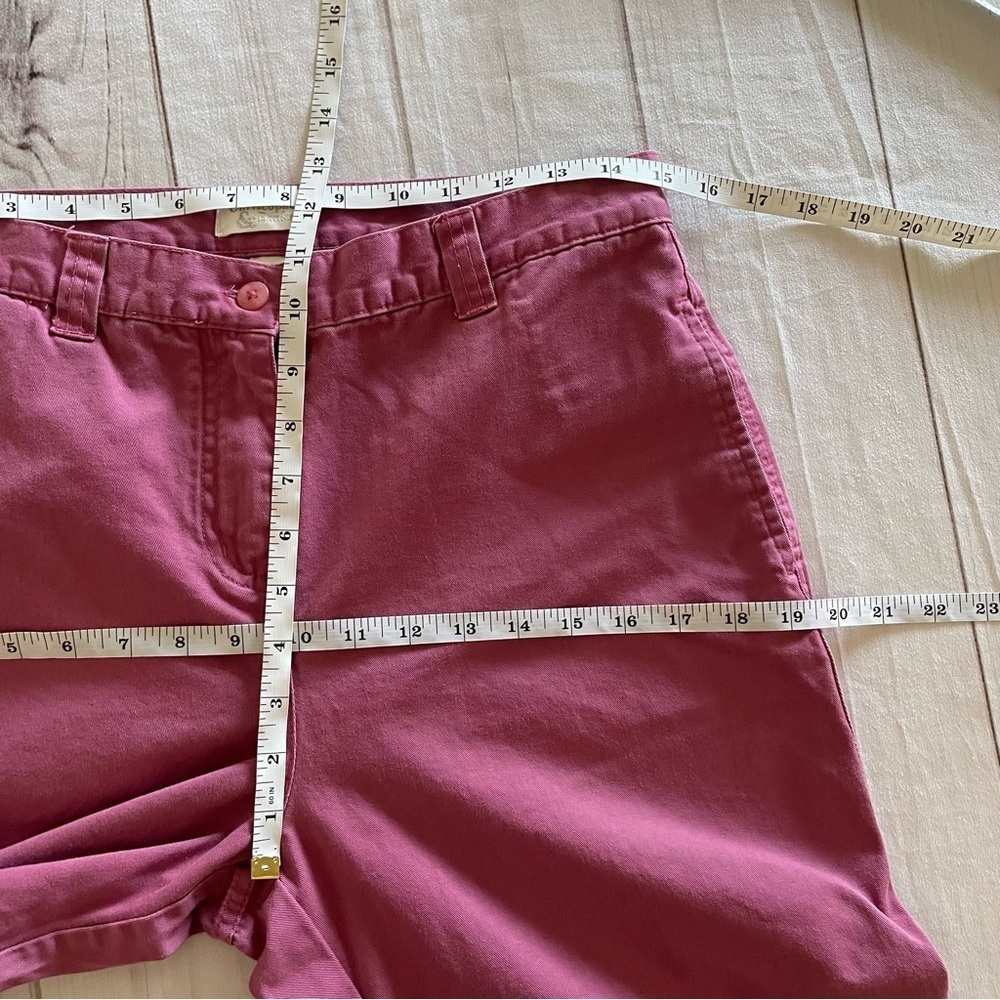 Christopher & Banks Cropped Pants Women’s 6 Pink Button Flap Pocket Y2K Casual - Picture 11 of 14